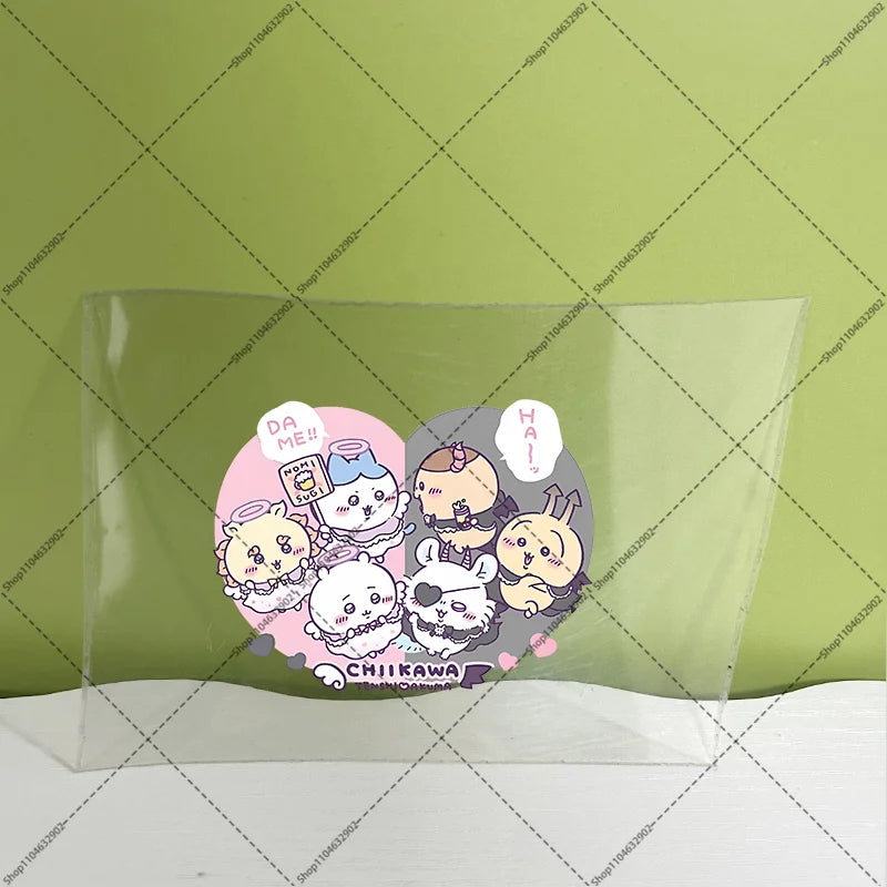 Chiikawas 3D Cartoon Transfer Sticker DTF UV Waterproof Stickers Suitable for Water Bottles Lunch Box Washable DIY Wraps Gifts