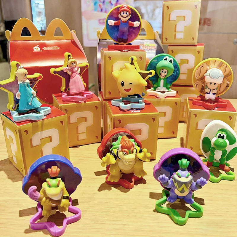 2026 Mcdonalds Super Mario Collaboration Yoshi Collectible Figurine Pendant Keychain Decorative Ornament For Adult Collectors