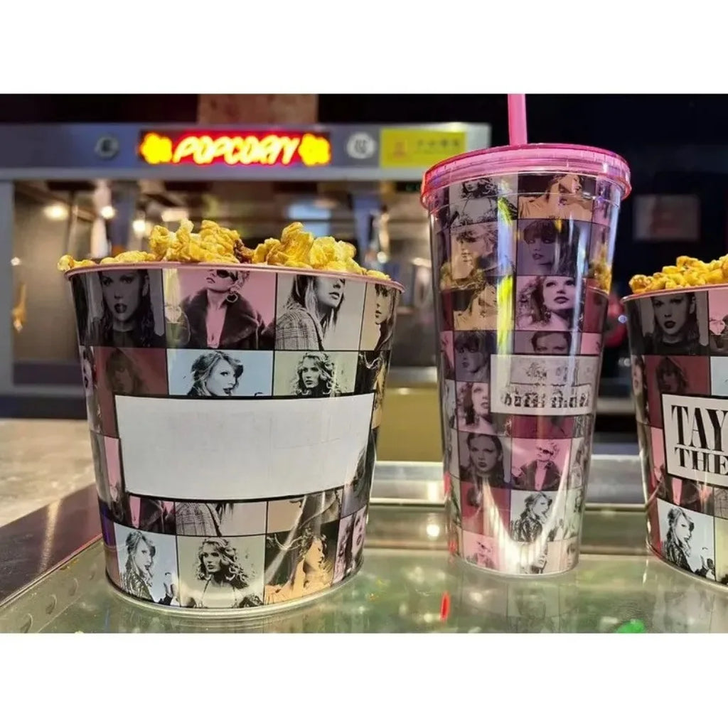 For Taylor Swift Official Album Peripheral Popcorn Barrel Gift Pop Music Fans Collection Souvenir
