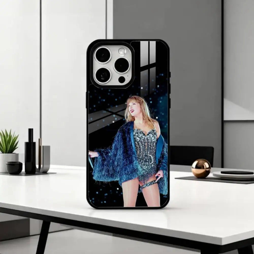 Singer T-Taylors S-Swifts  Phone Case For iPhone17,16,15,14,13,12,11 Plus,Pro Max Magnetic For Magsafe Wireless Charging