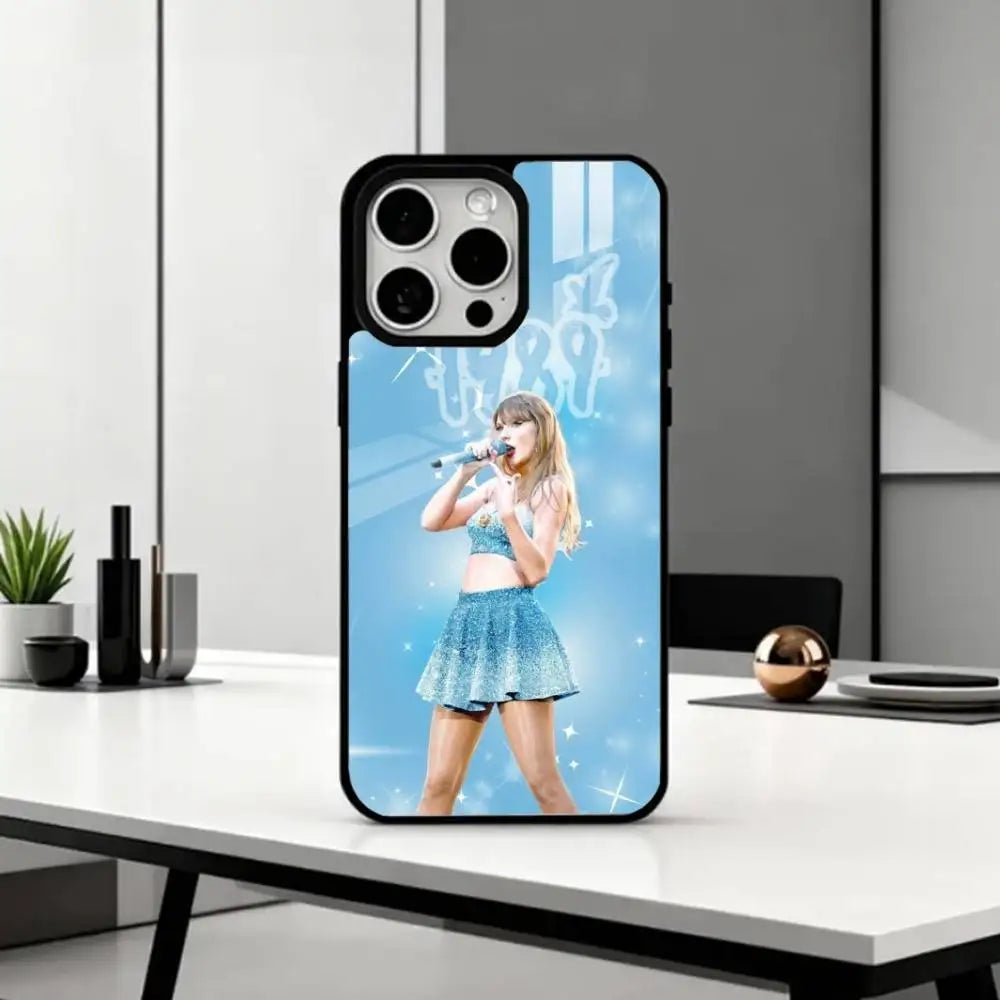 Singer T-Taylors S-Swifts  Phone Case For iPhone17,16,15,14,13,12,11 Plus,Pro Max Magnetic For Magsafe Wireless Charging