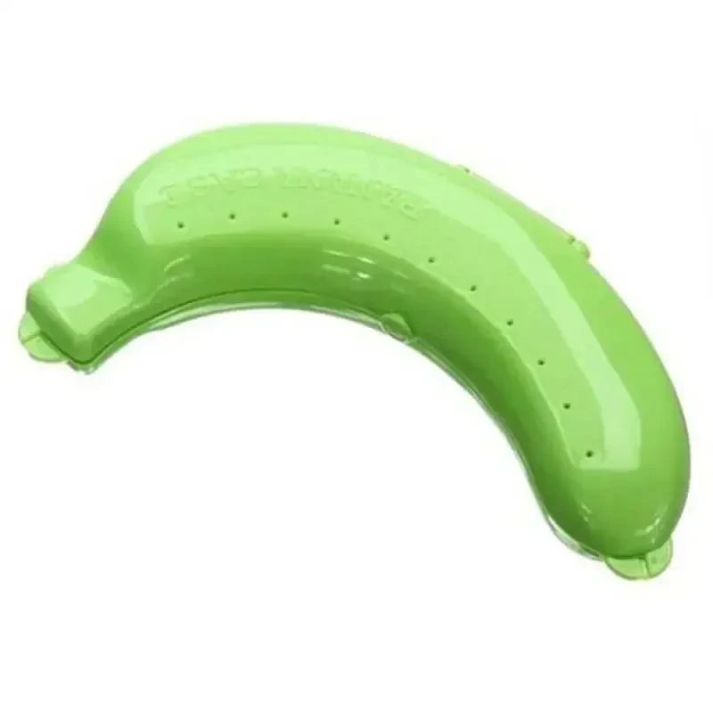 Durable Plastic Banana Container Outdoor Travel Lunch Box School Camping Kitchen Food Storage Creative Gift Idea