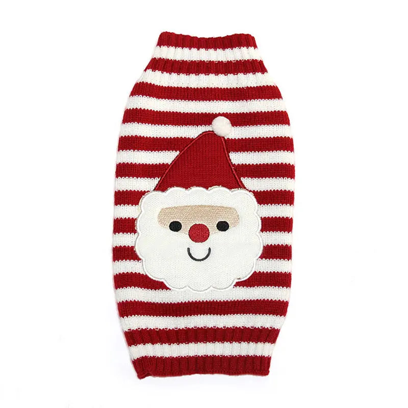 Winter Dog Clothes Christmas Holiday Sweater Chihuahua Teddy Outfit Coat for Small Medium Large Dog and Cat Autumn Warm