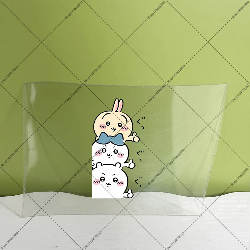Chiikawas 3D Cartoon Transfer Sticker DTF UV Waterproof Stickers Suitable for Water Bottles Lunch Box Washable DIY Wraps Gifts