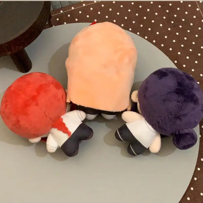 Cartoon Anime 10Cm Chainsaw Man Series Plush Toy Creativity Backpack Keychain Decoration Cute Peripherals Friend Birthday Gift