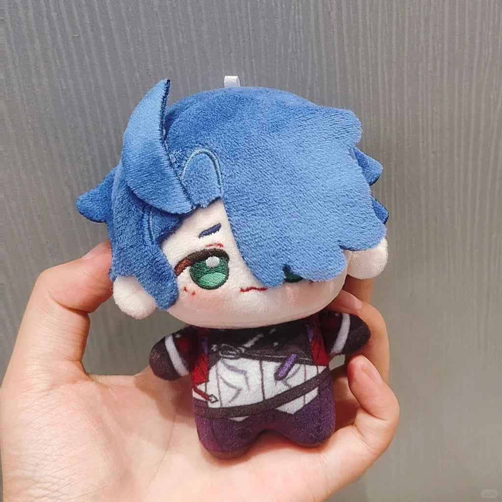 10cm Anime Honkai Star Rail Sampo Koski Plushie Stuffed Doll Sampo Plush Doll Toys Keychain Pendant Birthday Xmas Gifts