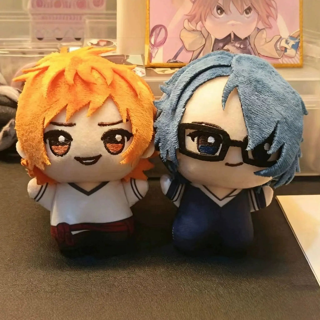 10cm Fushimi Saruhiko Plushie Stuffed ‌Anime K Yata Misaki Figures Plush Doll Toys Keychain Pendant Holiday Xmas Gifts
