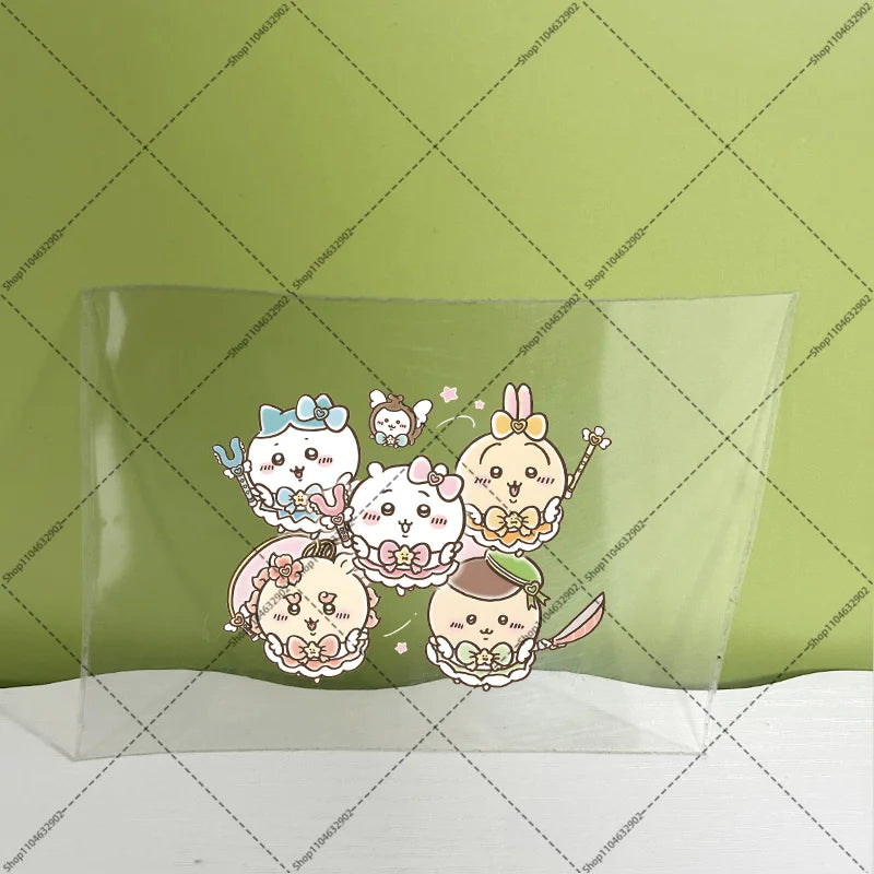 Chiikawas 3D Cartoon Transfer Sticker DTF UV Waterproof Stickers Suitable for Water Bottles Lunch Box Washable DIY Wraps Gifts