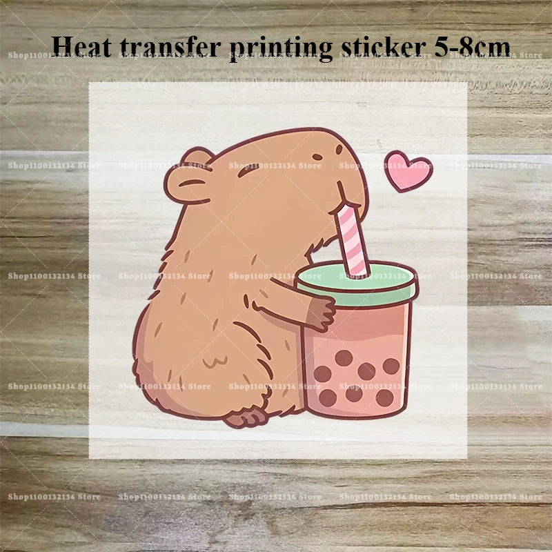 Capybara Bento Lunch Box Anime Animals Print Food Storage Containers Kids School Picnic Lunchbox Boys Girls Office Dinner Cases