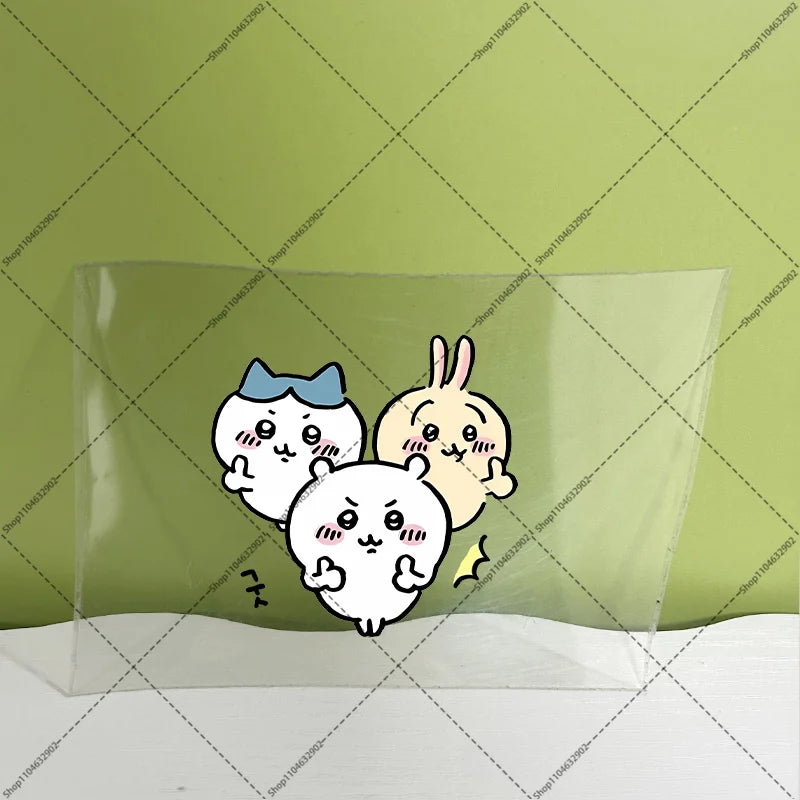 Chiikawas 3D Cartoon Transfer Sticker DTF UV Waterproof Stickers Suitable for Water Bottles Lunch Box Washable DIY Wraps Gifts