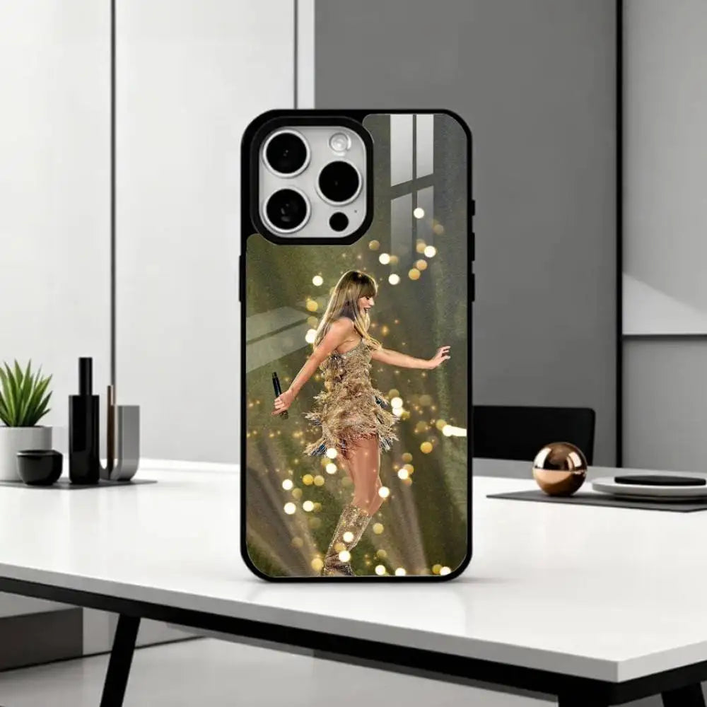 Singer T-Taylors S-Swifts  Phone Case For iPhone17,16,15,14,13,12,11 Plus,Pro Max Magnetic For Magsafe Wireless Charging