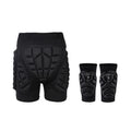 Padded Shorts and Kneepads 3D Protection Hip Butt Protective Shorts Anti Impact Pants for Snowboarding Skate Skiing Cycling